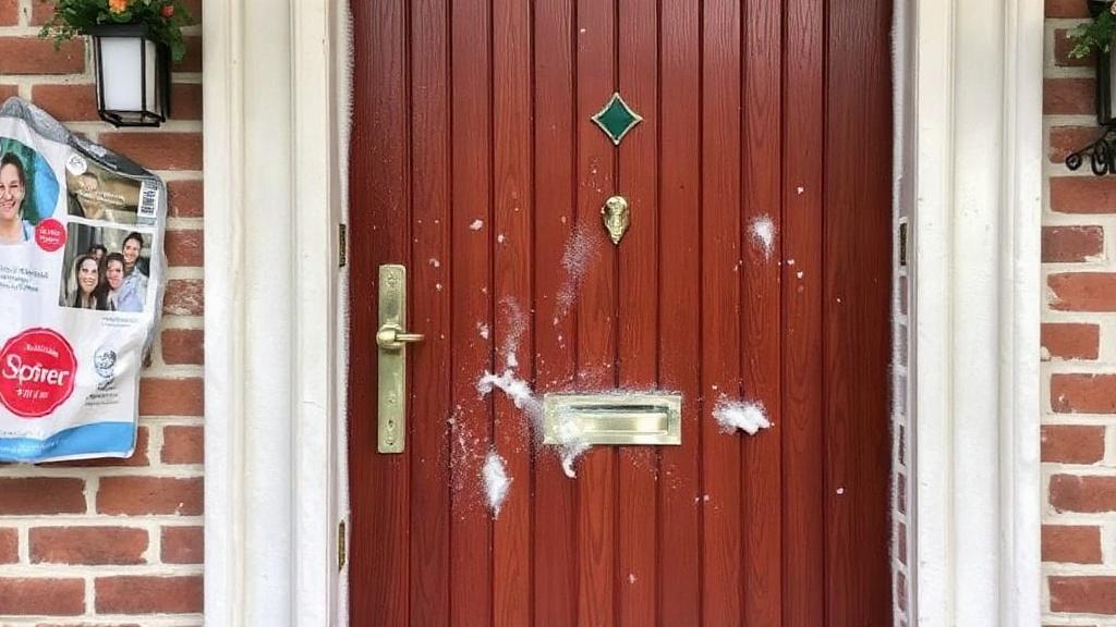 Запенивание входной двери: как сделать правильно. Что делать после нанесения